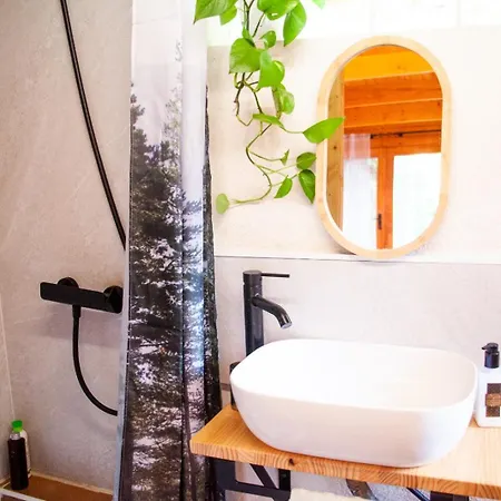 Chalet Madera En Bosque 100 Eco *